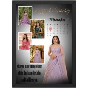 birthday photo frame