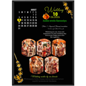 Weeding photo frame Gift