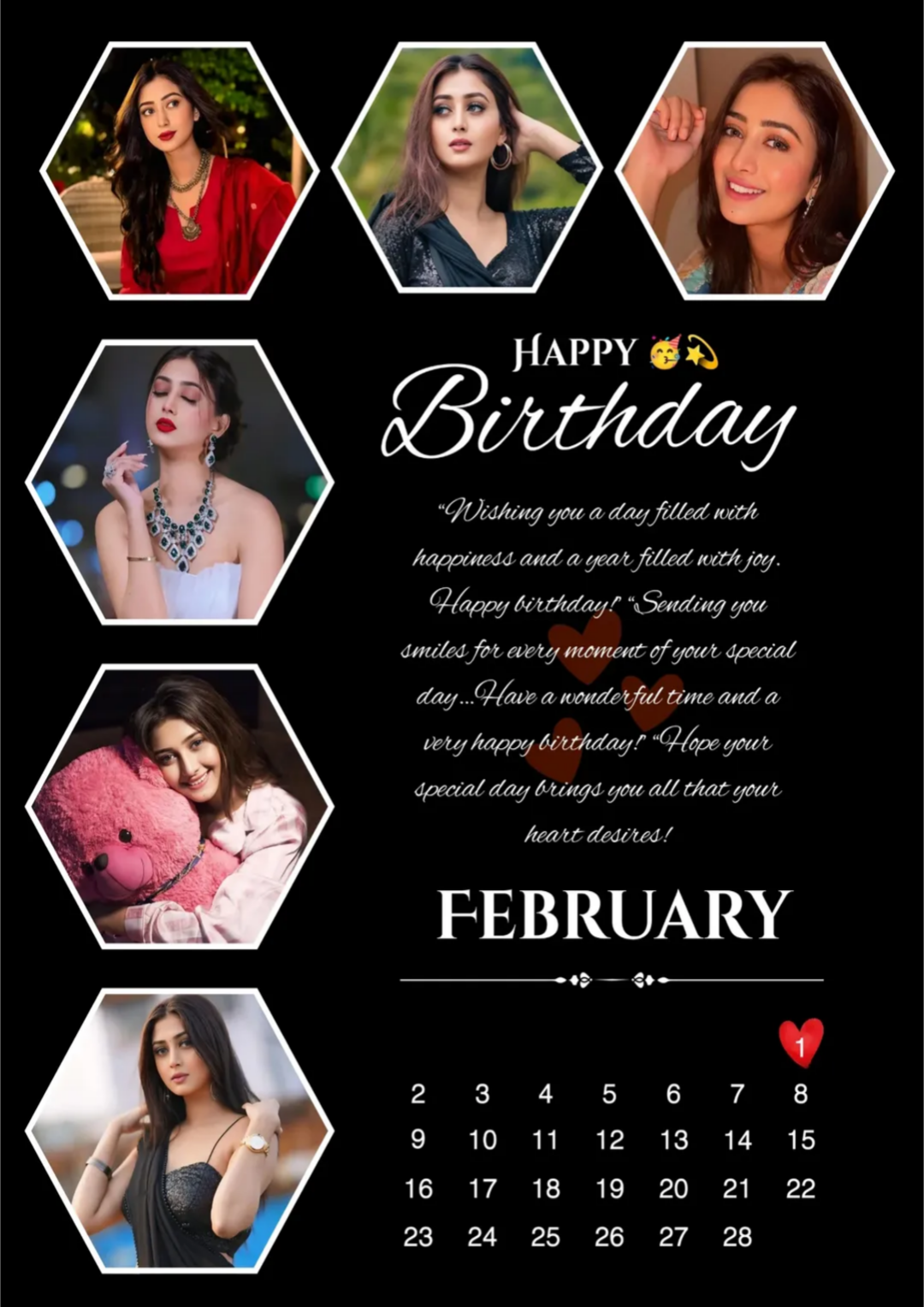 happy birthy frame - Image 2