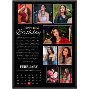 happy birthday frame